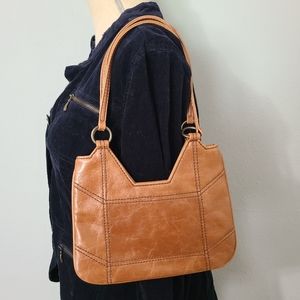 Express Vintage Brown Faux‎ Leather Small Bag